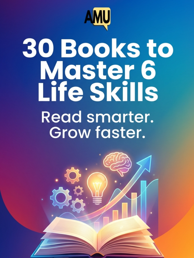 30 Books to Master 6 Life Skills