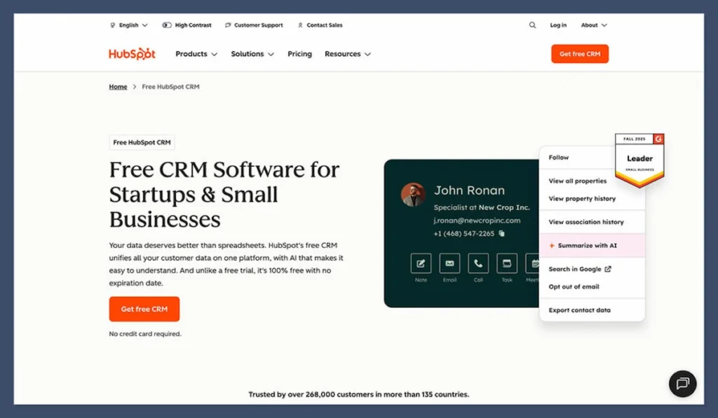HubSpot CRM
