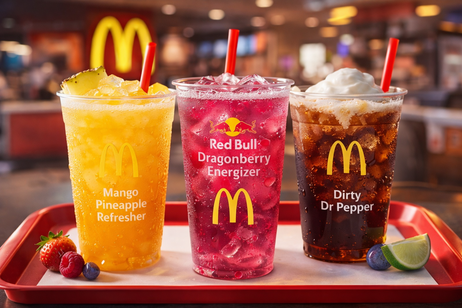 McDonald’s Expands Into Energy Drinks and Crafted Sodas to Strengthen Its Beverage Strategy