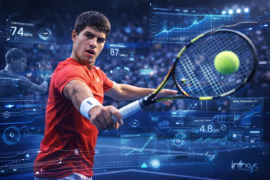 Infosys Partners with Carlos Alcaraz: AI Meets Elite Tennis Performance