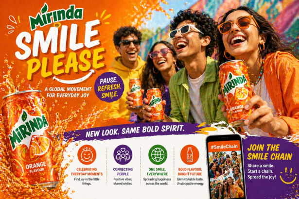 Mirinda Launches ‘Smile Please’ Campaign as Part of Global Brand Refresh