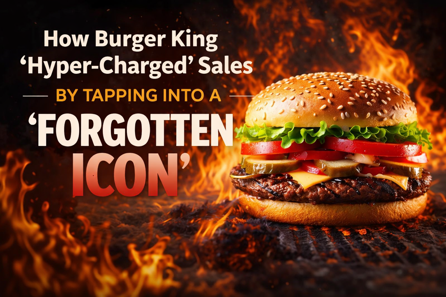 How Burger King ‘Hyper-Charged’ Sales by Reviving the Whopper as a ‘Forgotten Icon’