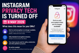 Instagram Privacy Tech Was Turned Off on 8 May 2026 — What Does This Mean for Your DMs?