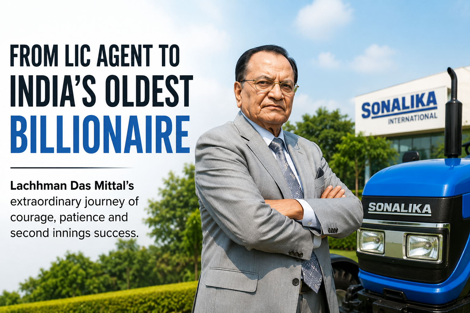 From LIC Agent to India’s Oldest Billionaire: The Inspiring Journey of Lachhman Das Mittal