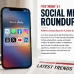 Fortnightly Social Media Roundup: Platforms Sharpen Focus On AI, Safety & Content Discovery