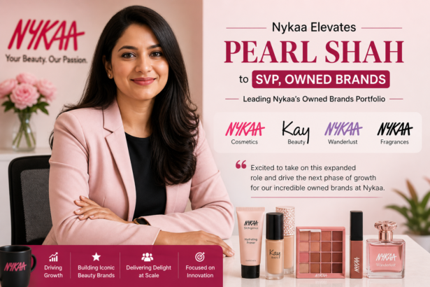 Nykaa Elevates Pearl Shah to SVP, Owned Brands