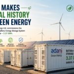 India Makes Global History In Green Energy As Adani Commissions World's Largest Battery Energy Storage System