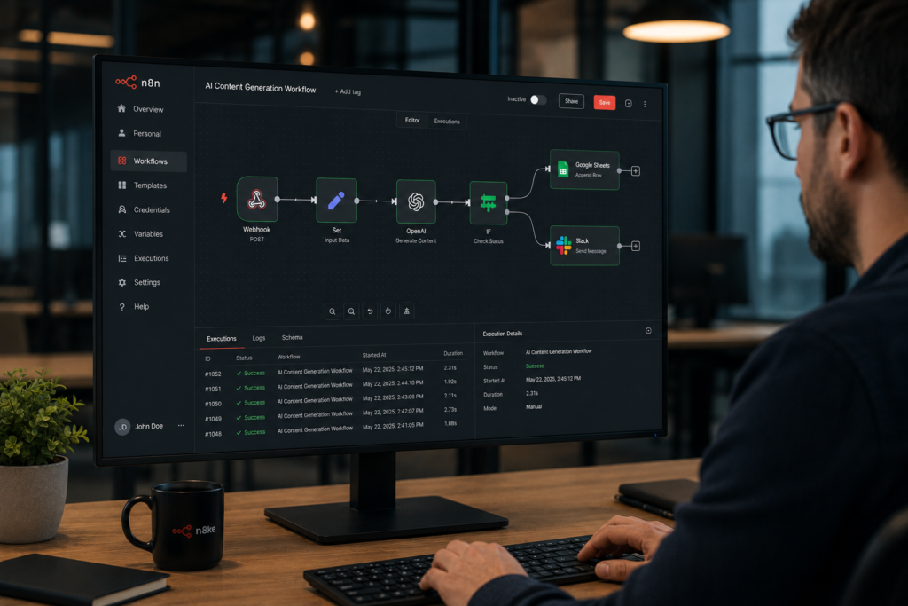 What is n8n workflow automation platform