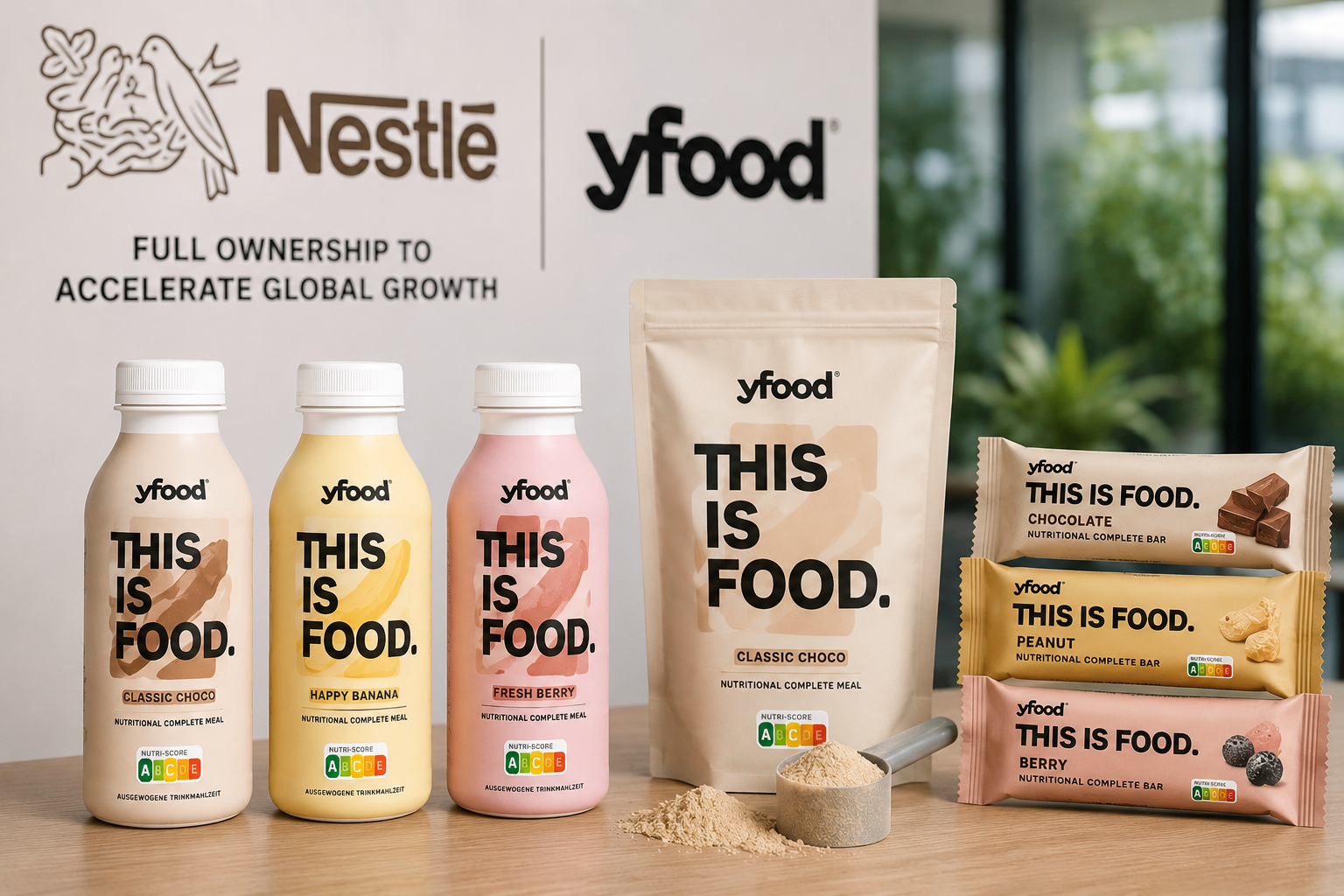 Nestlé Acquires Full Ownership Of yfood To Accelerate Global Expansion
