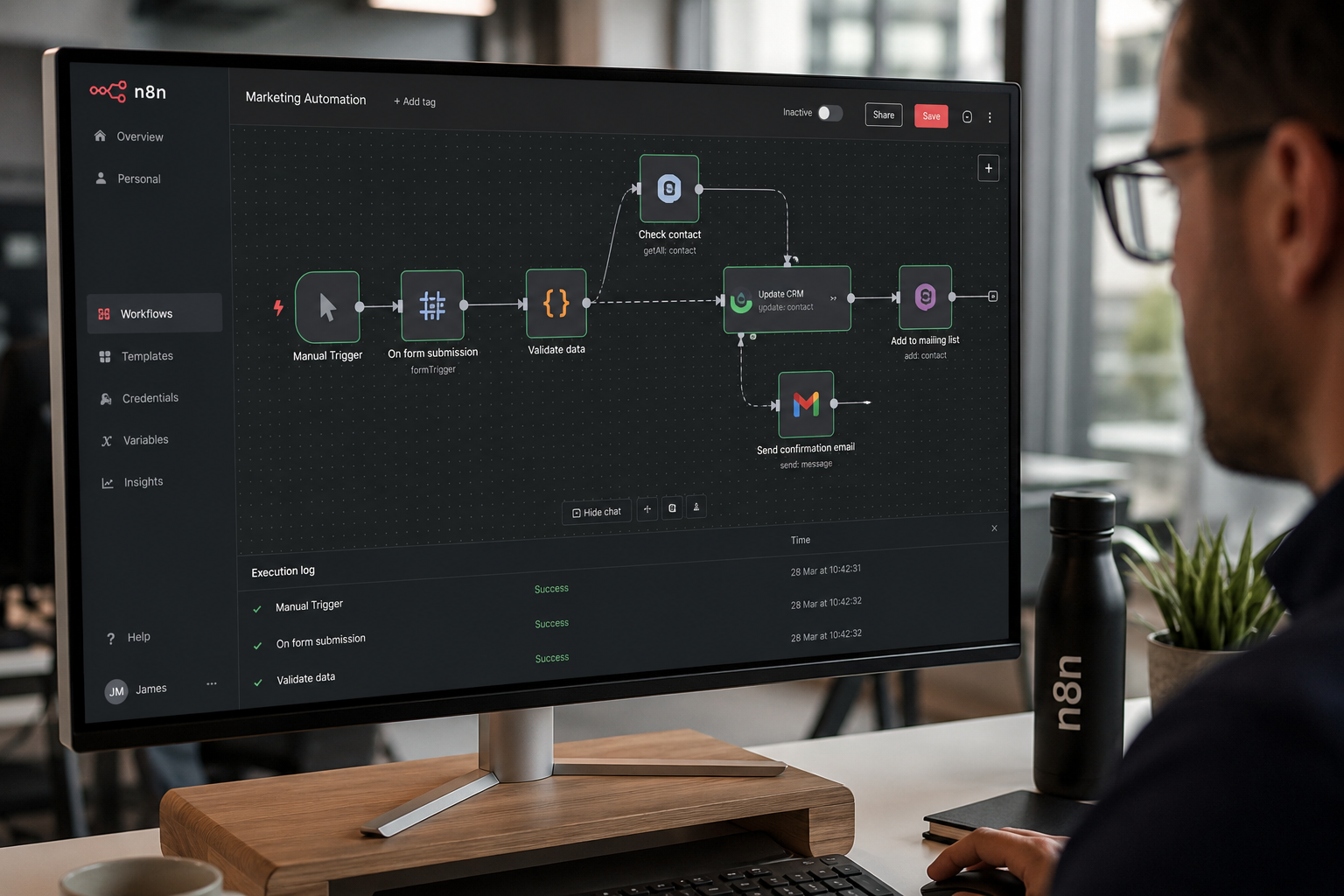 What is n8n workflow automation platform